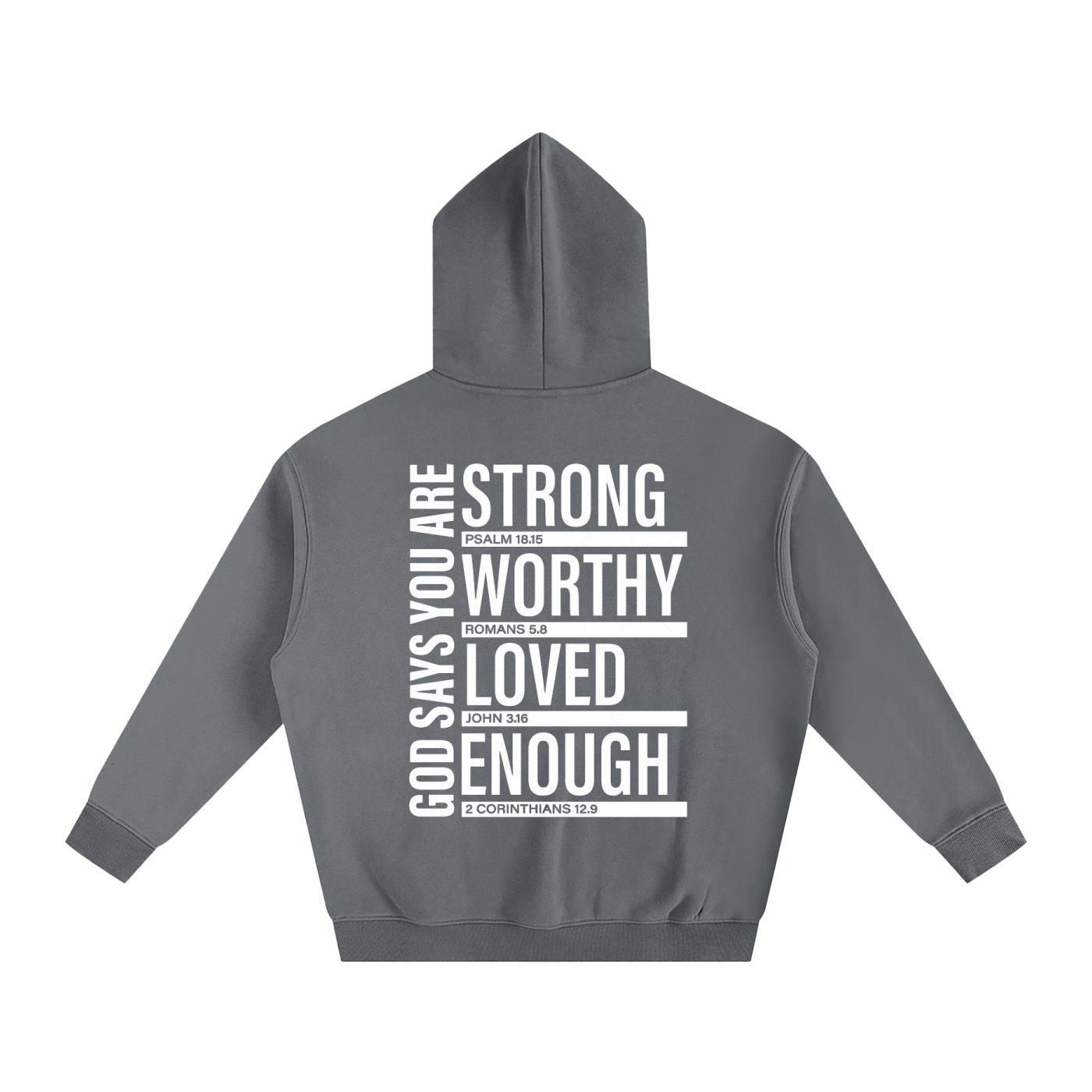 Multi Scripture Hoodie