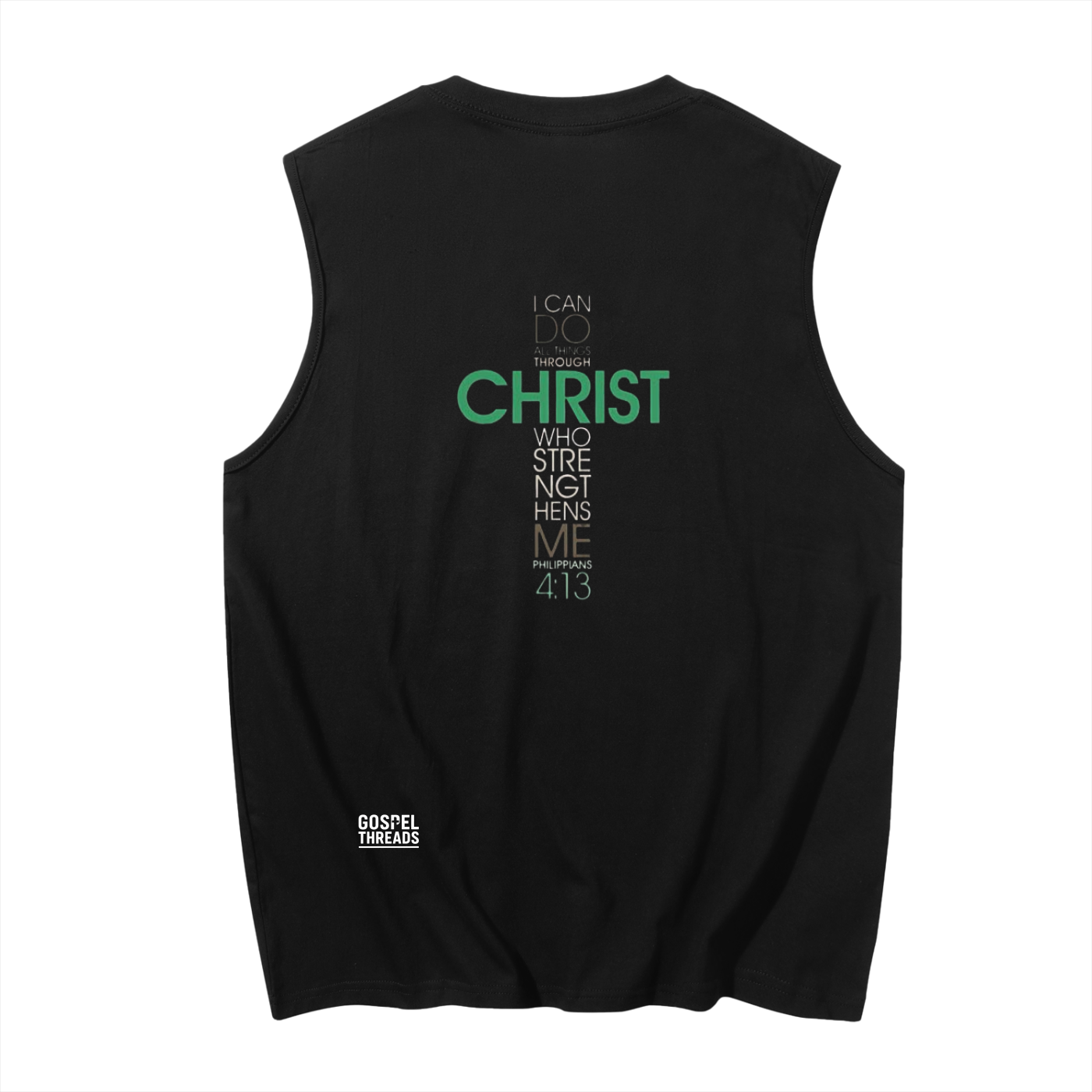 Philippians Sleeveless Cotton Tank Top