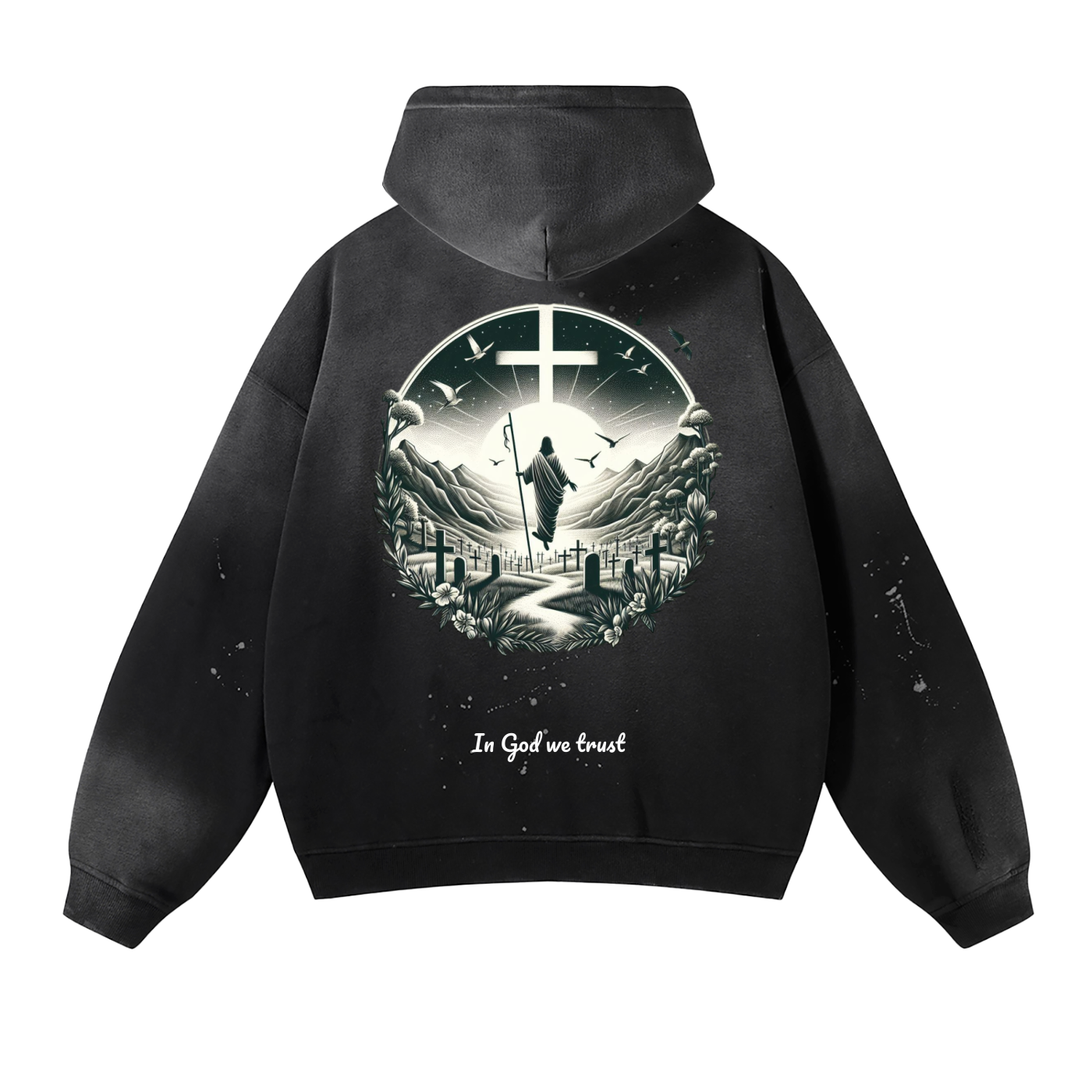 It`s Always God Fleece Hoodie