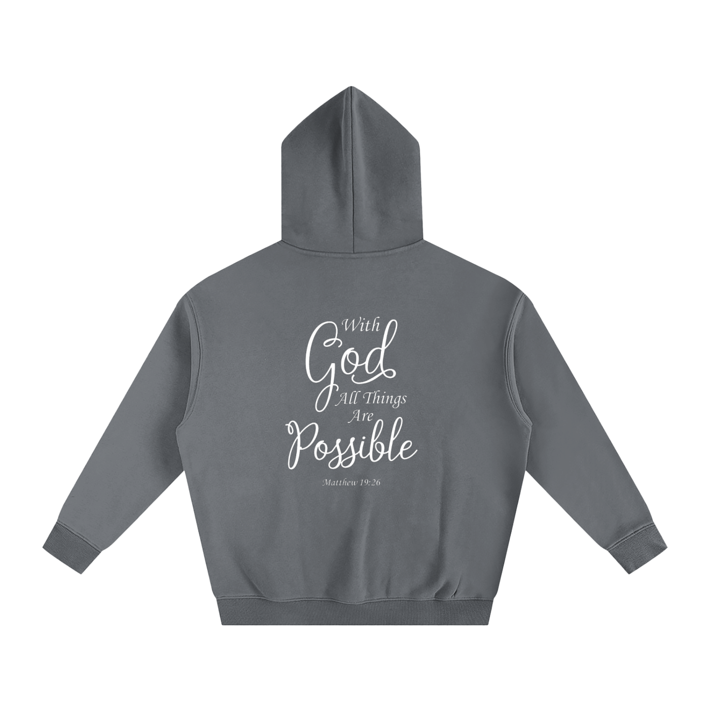 Matthew 19:26 Hoodie