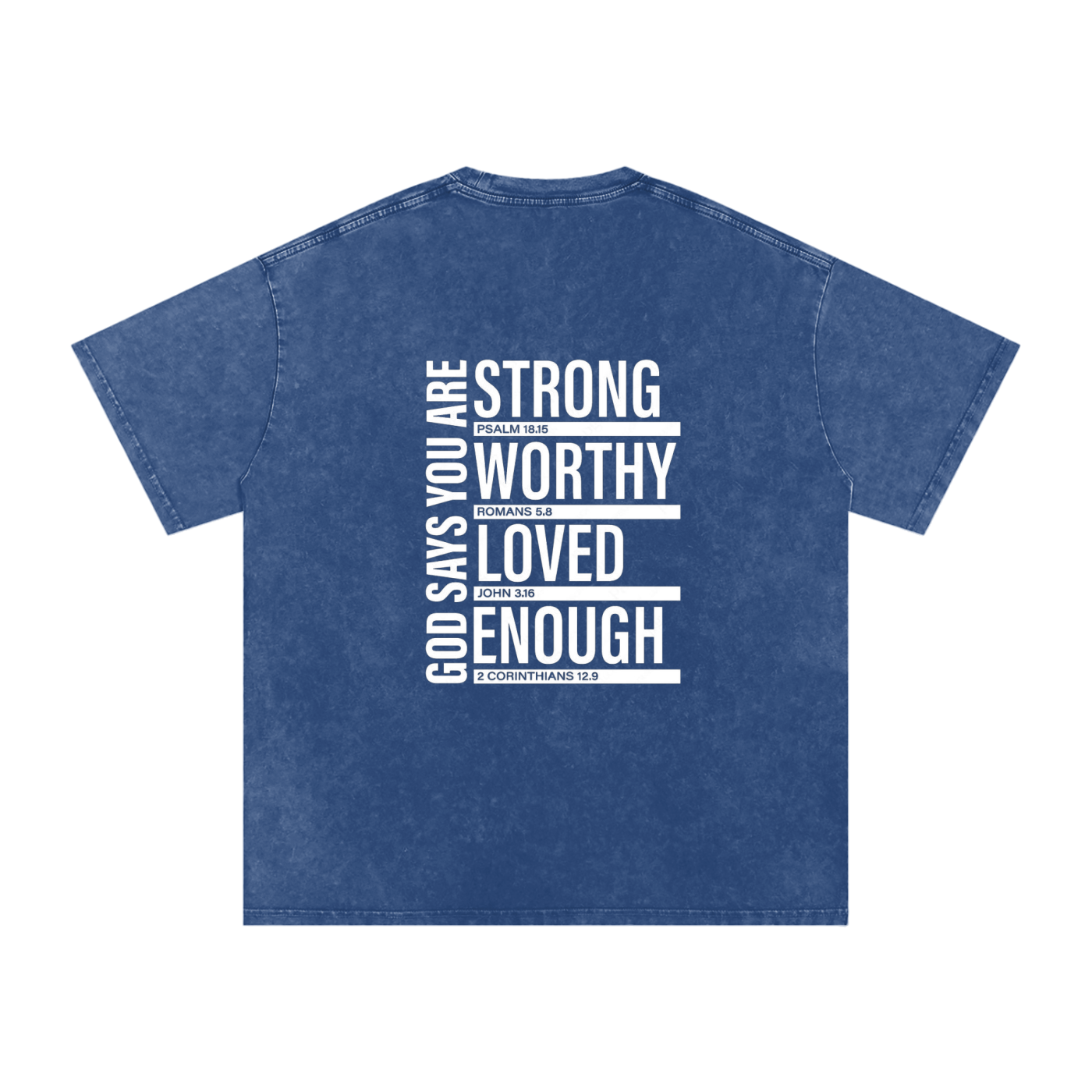 Multi Scripture Cotton T-Shirt