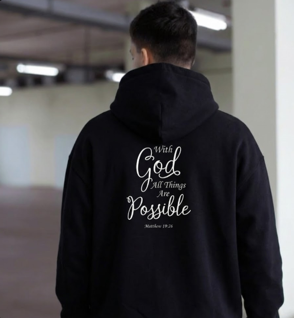 Matthew 19:26 Hoodie
