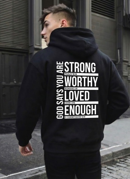 Multi Scripture Hoodie
