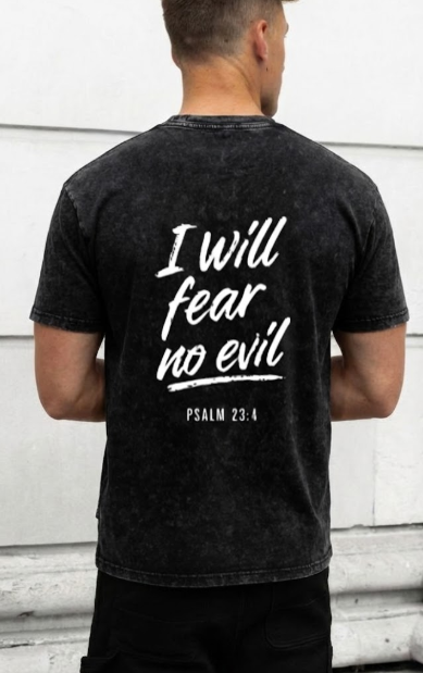 Psalm 23:4 Cotton T-Shirt