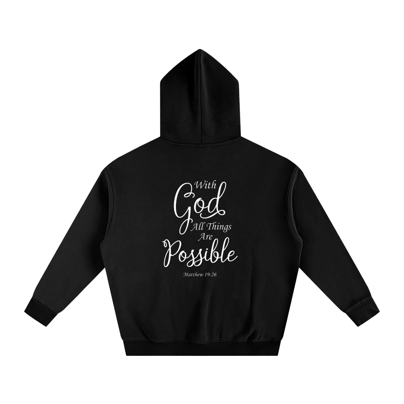 Matthew 19:26 Hoodie