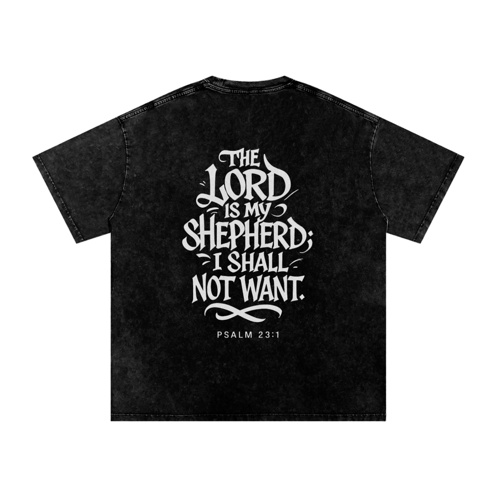 Psalm 23:1 Cotton T-Shirt